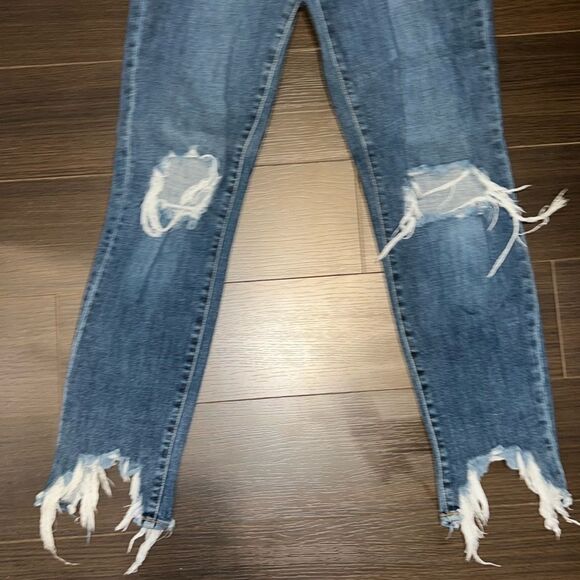 L'Agence Highline High Rise Distressed Skinny Jeans Size 26 - Picture 7 of 8